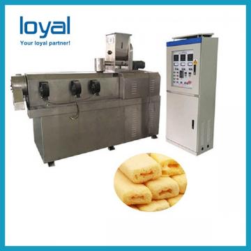 Snack Food Twin Screw Extruder For Corn Flakes Breakfast Cereal Machine