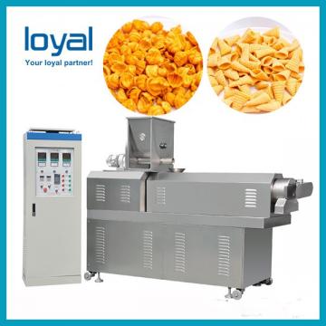 Continuous wheaten chips/corn chips bugles snack food process line