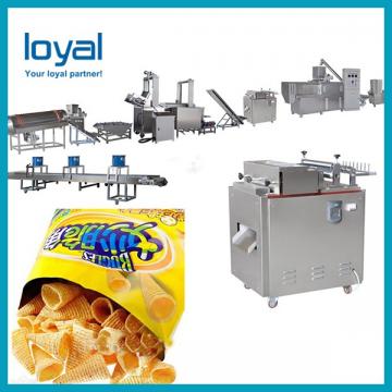 Automatic rice extruded chips salad bugles doritos corn chips fried wheat flour snack food extruder