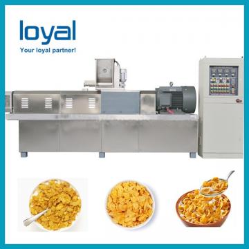 Corn Flakes Cereal Extruder Machine , Breakfast Cereals Production Line