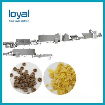 High capacity Bulk corn flakes automatic food making machine for Cereals snacks